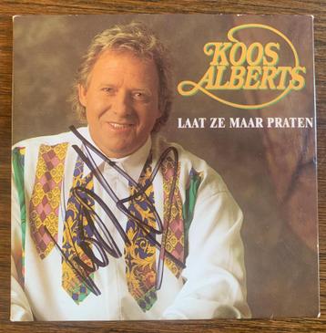 Koos Alberts - Laat ze maar praten - met handtekening! beschikbaar voor biedingen
