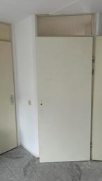 Kozijn staal met kozijn, Doe-het-zelf en Verbouw, 80 tot 100 cm, Binnendeur, Ophalen of Verzenden, Zo goed als nieuw