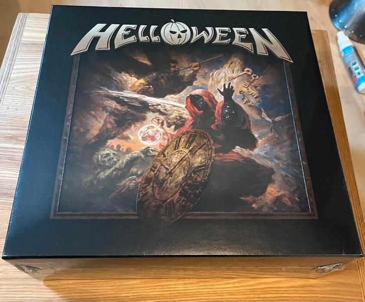 Helloween germany box set, Cd's en Dvd's, Vinyl | Hardrock en Metal, Zo goed als nieuw, Ophalen of Verzenden