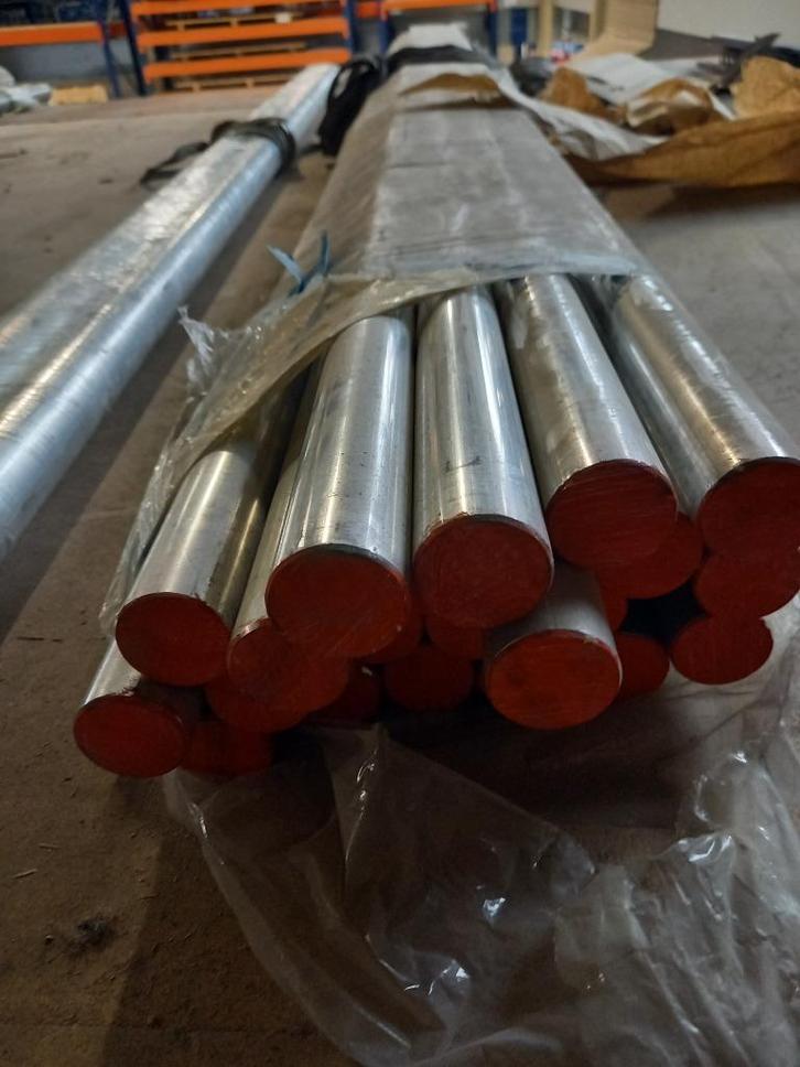 Staal- en  Aluminium -staf, PVC diverse maten, Doe-het-zelf en Verbouw, Metalen, Nieuw, Aluminium, Ophalen