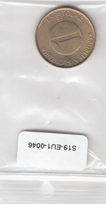 S19-EU1-0046 Slovenia 1 Tolar 1998  KM4 VF/XF beschikbaar voor biedingen