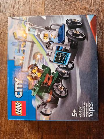 LEGO City 60459 Aeroplane vs. Hospital Bed - Nieuw! beschikbaar voor biedingen