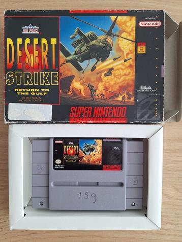 Desert Strike (doos + cart) NTSC - SNES beschikbaar voor biedingen