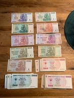 Grote set Zimbabwe hyperinflatie biljetten – mil & biljoenen, Postzegels en Munten, Bankbiljetten | Afrika, Verzenden, Zimbabwe