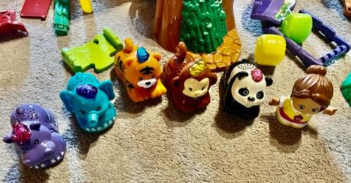 VTech Zoef zoef dierentuin. Boomhuis, INCL Dieren, Kinderen en Baby's, Speelgoed | Vtech, Zo goed als nieuw, Ophalen of Verzenden