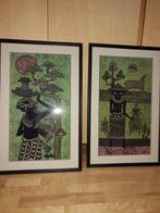 Batik Tulis Schilderij - Uniek Kunstwerk, Ophalen of Verzenden