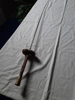 Heel oude scherm degen  met koper  knop 110cm  lengte, Antiek en Kunst, Ophalen