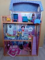 Barbiehuis kidikraft, Kinderen en Baby's, Speelgoed | Poppenhuizen, Zo goed als nieuw, Ophalen