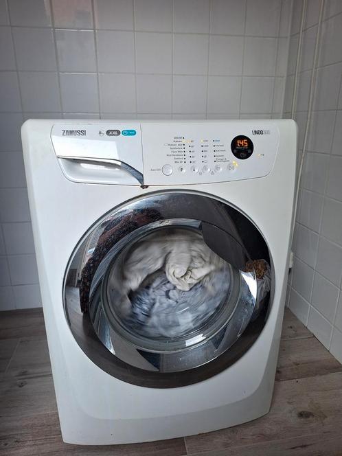 Zanussi wasmachine 8 kg, Witgoed en Apparatuur, Wasmachines, Gebruikt, 85 tot 90 cm, Kort programma, Ophalen