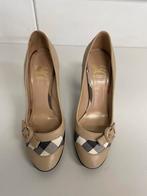 Burberry Hakken Maat 39.5, Ophalen of Verzenden, Zo goed als nieuw, Beige, Pumps
