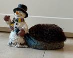 Sneeuwpop voetenveger kerst, Ophalen of Verzenden, Zo goed als nieuw
