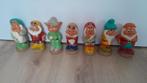 7 dwergen disney jaren 60, Verzamelen, Ophalen of Verzenden, Sneeuwwitje of Doornroosje, Zo goed als nieuw, Beeldje of Figuurtje
