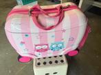 Roze kids trolley, Sieraden, Tassen en Uiterlijk, Koffers, Ophalen, Zo goed als nieuw, Hard kunststof, Minder dan 50 cm