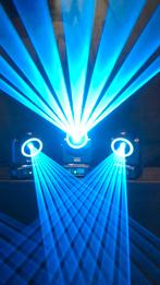 6x Movinghead Laser 5W Klasse 4 - Complete Set, Ophalen, Gebruikt, Laser, Kleur