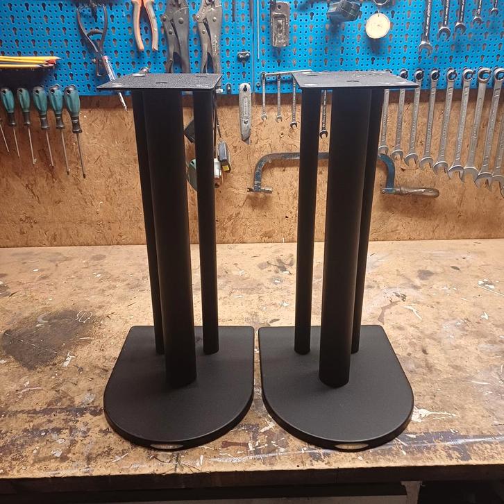 Atacama Luidspreker Stands - Set 50 cm hoog, Audio, Tv en Foto, Luidsprekers, Gebruikt, Front, Rear of Stereo speakers, Overige merken