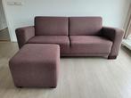 Bank met hocker, Ophalen, Zo goed als nieuw, Stof