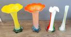 Murano vazen: Geel Groen + Orange Blauw + Italie. Plus extra, Huis en Inrichting, Woonaccessoires | Vazen, Overige kleuren, Ophalen of Verzenden