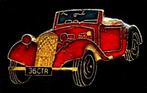Citroën Traction 36 CTR pin- rood epoxy, Verzenden, Nieuw, Transport, Speldje of Pin