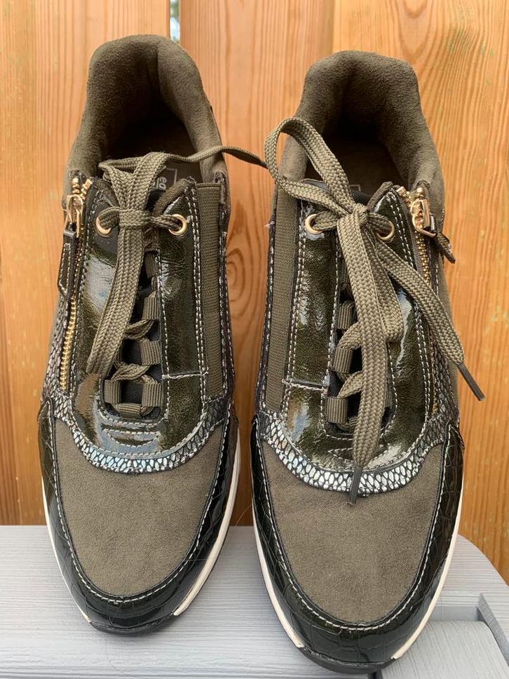 Danesschoenen maat 42, Kleding | Dames, Schoenen, Zo goed als nieuw, Sneakers of Gympen, Groen, Ophalen