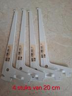 plankendragers 4 stuks van 20 cm, Ophalen, Gebruikt
