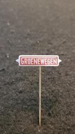 Groenewegen speldje, Verzenden, Zo goed als nieuw, Merk, Speldje of Pin