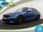 BMW 3-serie 330e M-Sport Schuif-/kanteldak Adapt. Cruise Mem, 1998 cc, Achterwielaandrijving, Blauw, Bedrijf