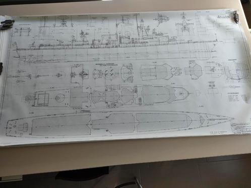Marine schip, Hobby en Vrije tijd, Modelbouw | Boten en Schepen, Nieuw, Overige merken, Ophalen of Verzenden