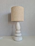 Tafellamp stenen, Huis en Inrichting, Lampen | Tafellampen, Ophalen of Verzenden, Zo goed als nieuw, Minder dan 50 cm