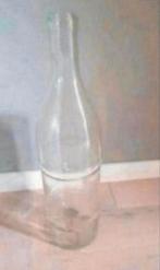 Hoge glazen vaas - 55 cm - Stijlvol voor lange bloemen, Ophalen, Zo goed als nieuw, Glas, 50 tot 75 cm