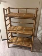 Bamboe kastje - Boekenkast / Badkamerkast, Ophalen, Zo goed als nieuw