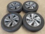 17 inch originele velgen + zomerbanden Hyundai Tucson - IX35, Nieuw, 215 mm, 17 inch, Banden en Velgen