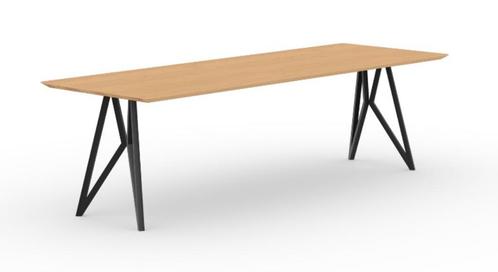 Studio Henk design eettafel 180x90 cm met Butterfly poot, Huis en Inrichting, Tafels | Eettafels, Zo goed als nieuw, 50 tot 100 cm