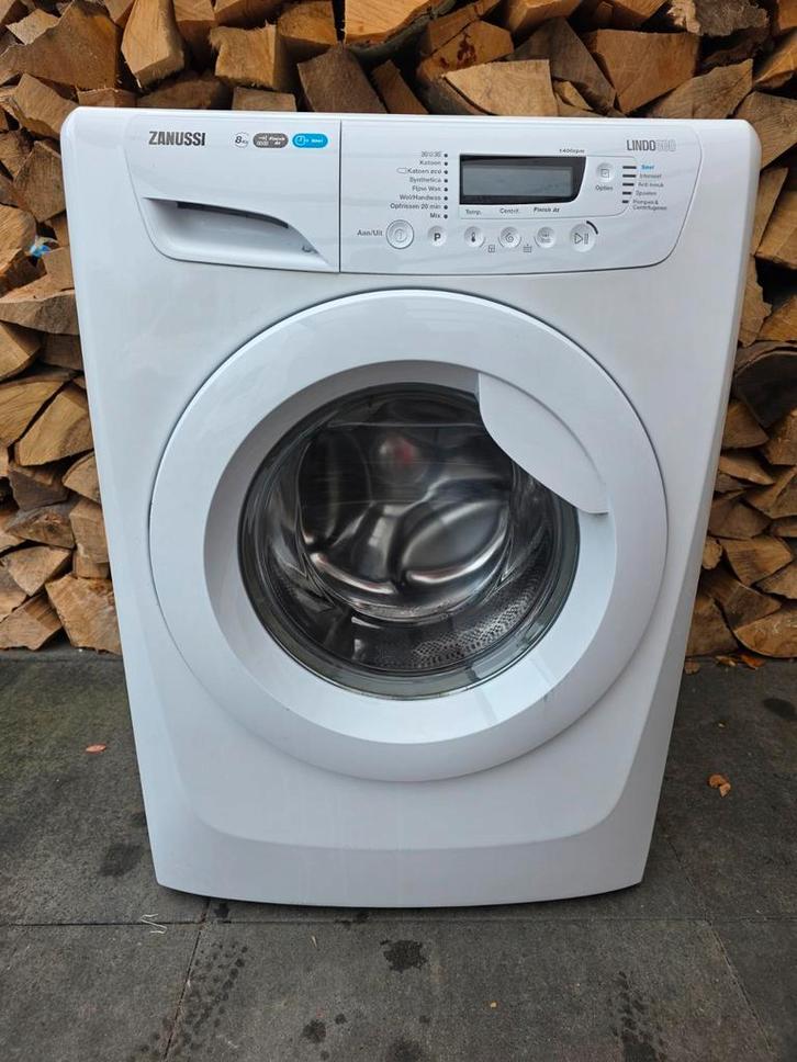 Zanussi 8 kilo wasmachine A++ Type Lindo 8kg, Witgoed en Apparatuur, Wasmachines, Zo goed als nieuw, Voorlader, 8 tot 10 kg, Minder dan 85 cm