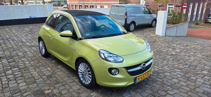 Opel ADAM 1.4 Ecoflex Start/stop 100PK 2016 Groen, Auto's, Opel, Particulier, ADAM, Airconditioning, Android Auto, Apple Carplay