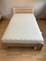 Te koop bed 120x200, Ophalen, Gebruikt, Overige kleuren, Lichte houtkleur