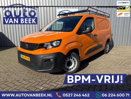 Peugeot Partner 1.5 BlueHDI Premium Long|L2|Apple/Android|Im, Auto's, Bestelauto's, Bedrijf, Te koop, ABS, Achteruitrijcamera