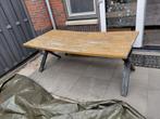 Tuintafel met bankje - Opknapper, Tuin en Terras, Tuintafels, Ophalen of Verzenden, Gebruikt, Rechthoekig, Hout