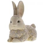 Jim Shore Heartwood Creek white woodland Bunny 6004768, Nieuw, Overige typen, Ophalen of Verzenden