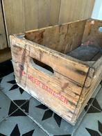 Oude brocante fruitkist van hout, Ophalen of Verzenden