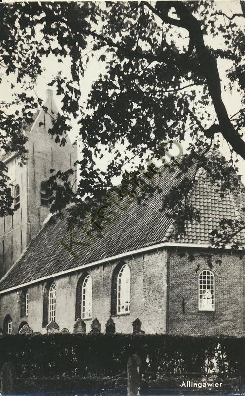 Allingawier - Kerk [KRST005-3594, Verzamelen, Ansichtkaarten | Nederland, Ongelopen, Friesland, Verzenden