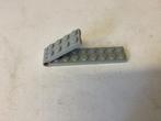 Lego scharnierplaat 2x8 licht grijs (2), Ophalen of Verzenden, Gebruikt, Losse stenen, Lego