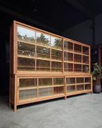 XXL Vitrinekast | Vintage Antiek Toonkast | Museumkast #2289, Antiek en Kunst, Ophalen of Verzenden