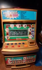 LCD gokkastje jaren 80 poker, Verzamelen, Automaten | Gokkasten en Fruitautomaten, Euro, Ophalen of Verzenden, Gebruikt