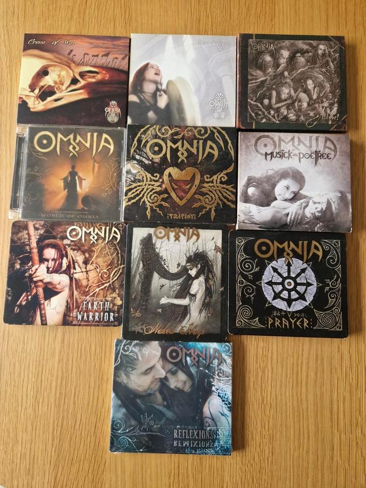 11 CD's + DVD van Omnia in 1 koop of eventueel los, Cd's en Dvd's, Cd's | Overige Cd's, Zo goed als nieuw, Ophalen of Verzenden