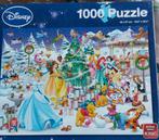 Disney kerst puzzel 1000 st, Ophalen of Verzenden, 500 t/m 1500 stukjes, Zo goed als nieuw