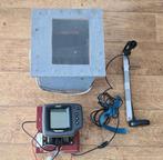 Humminbird 250DX Fishfinder met behuizing, Ophalen of Verzenden, Gebruikt, Kaartplotter of Fish Finder