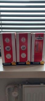 Jupiler ajax bierglazen nieuw in de doos 3 stuks, Ophalen, Nieuw, Glas, Overige stijlen