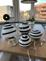 Ilu Design Zebra tafel lampen (4 Stuks), Huis en Inrichting, Lampen | Tafellampen, Ophalen, Zo goed als nieuw, Minder dan 50 cm