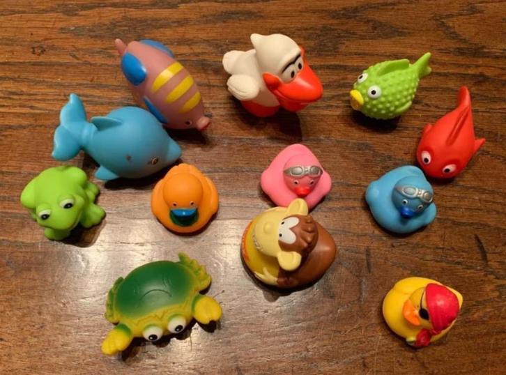 Veel verschillende badfiguurtjes, badspeelgoed, Kinderen en Baby's, Speelgoed | Badspeelgoed, Nieuw, Ophalen of Verzenden