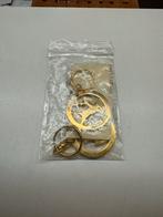 Gazelle sleutelhangers goud kleur (Nr: 2054), Ophalen, Zo goed als nieuw